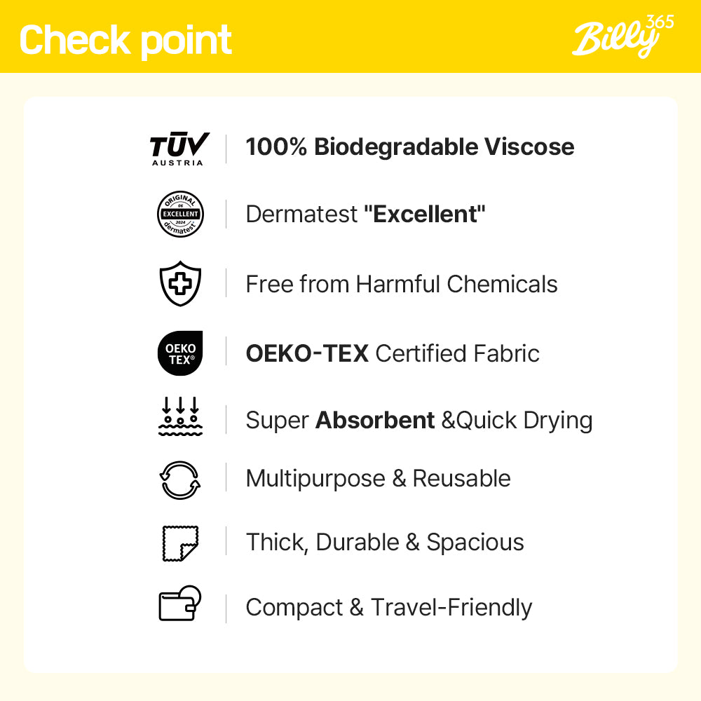 Towel Billy Medium (5pcs)