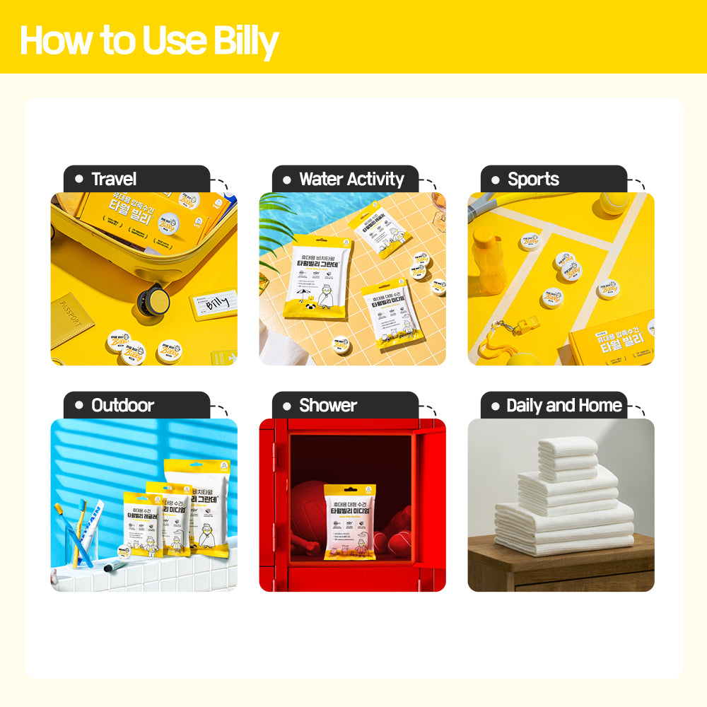 Billy365 Towel Billy (25pcs)